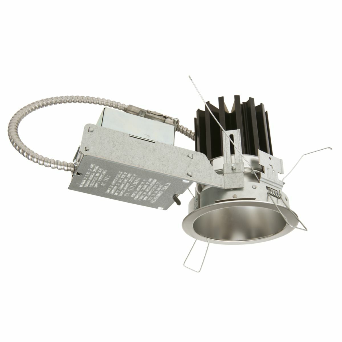 6" LED Medium Beam Reflector, Self Flanged, Haze Finish