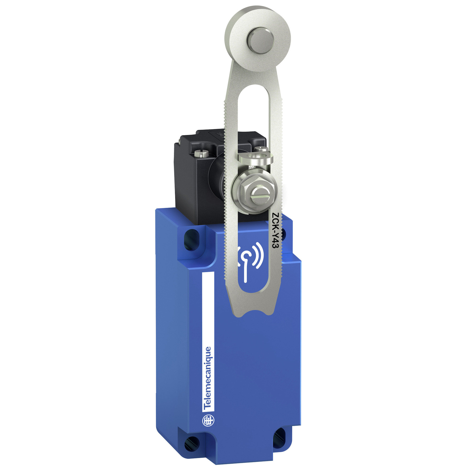 Wireless limit switch XCKW - adjustable steel roller lever