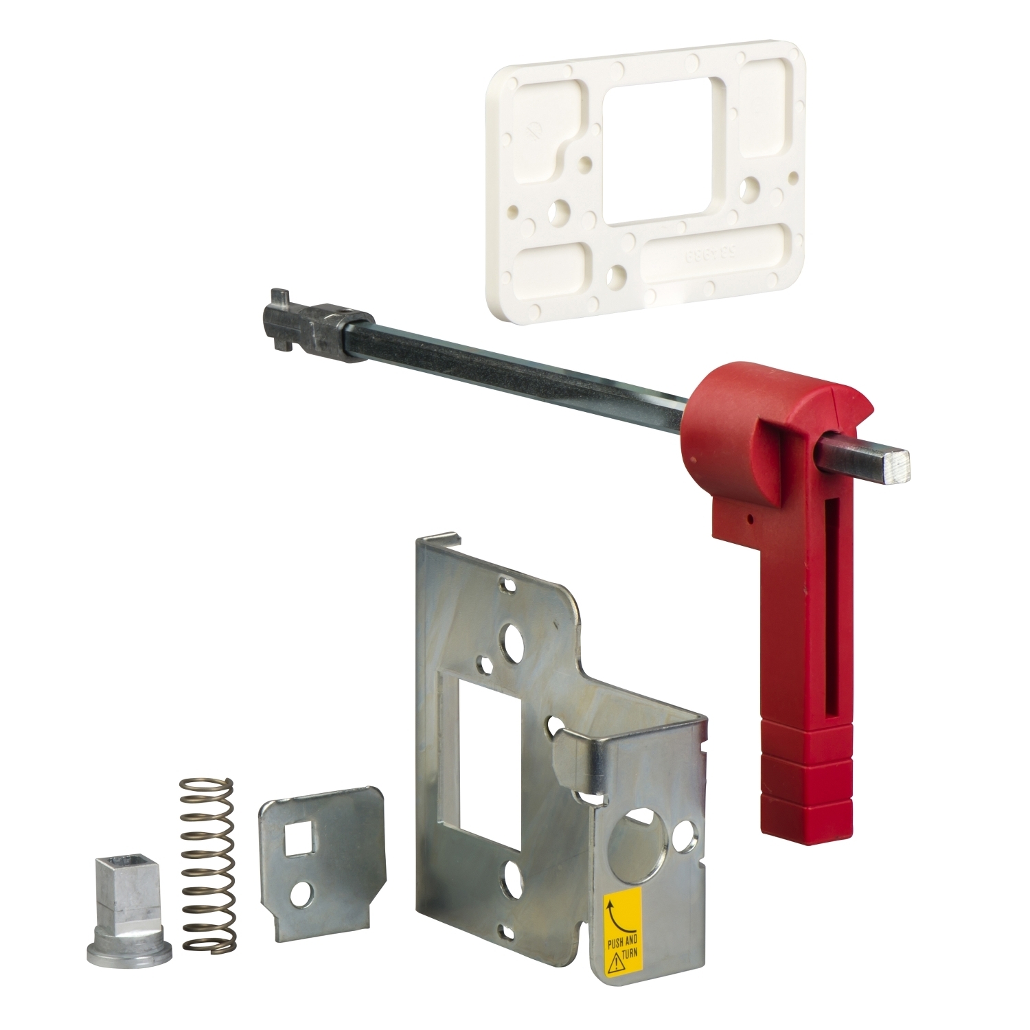Shaft, TeSys GS, 60A to 200A, NFPA 79 handle kit