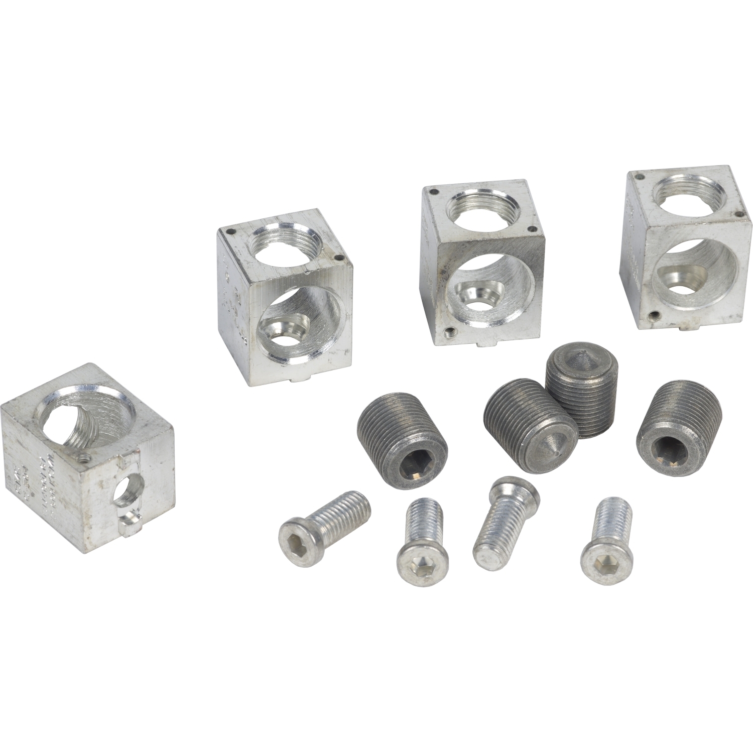 Connector accessory, PowerPacT L, mechanical lug kit, 400A, 1-2 AWG to 600kcmil, Cu, qty 4