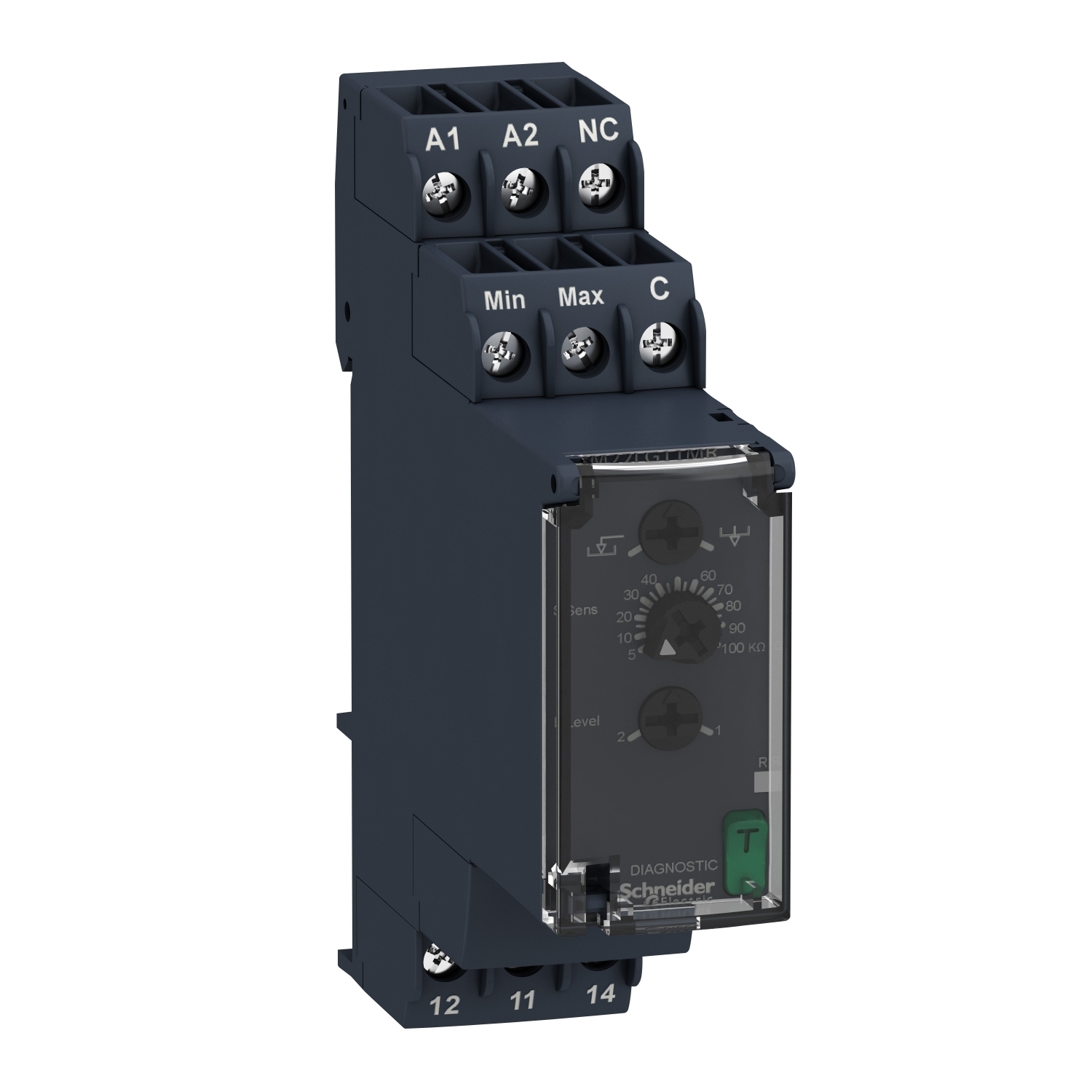level control relay, Harmony Control Relays, 8A, 1CO, 24?240V AC DC