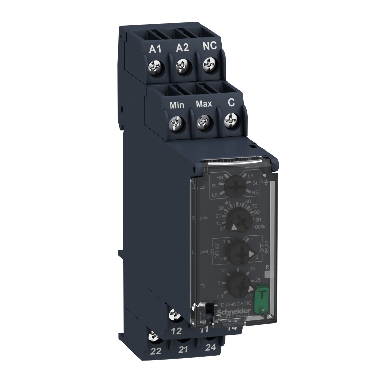 level control relay, Harmony Control Relays, 8A, 2CO, 24?240V AC DC