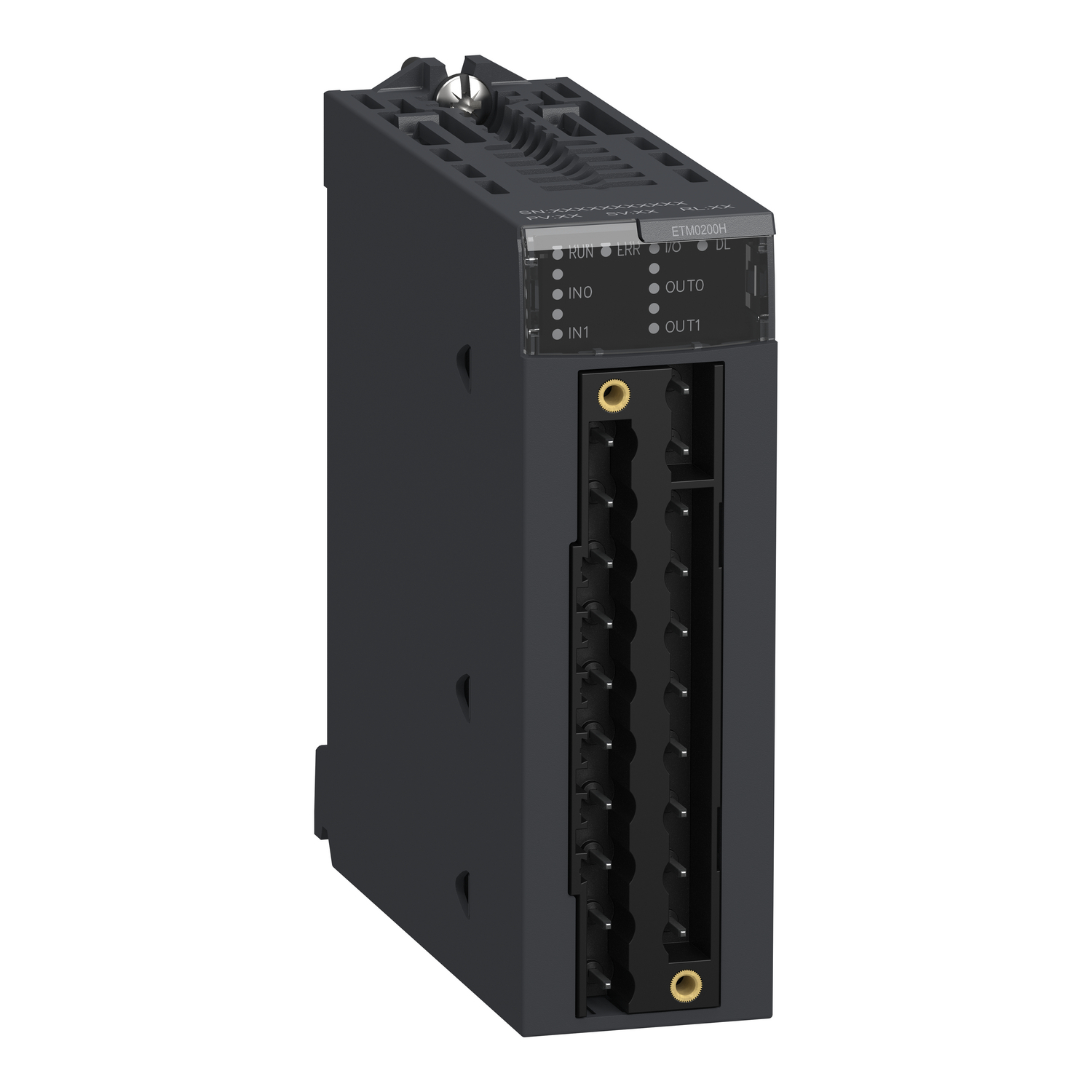 frequency module, Modicon X80, turbomachinery, input 2 channels, hardened