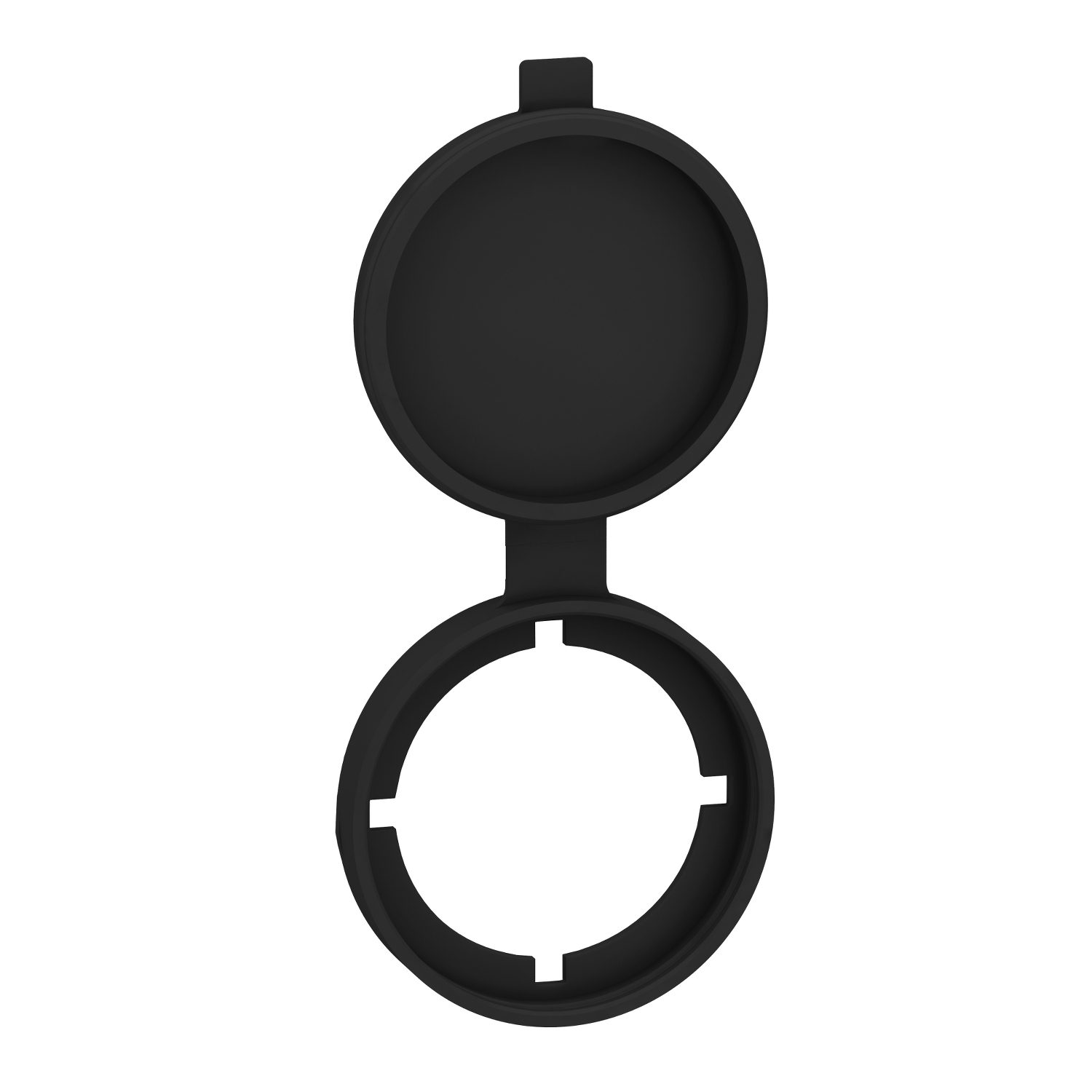 Protection cover, Harmony XB5, plastic, black, for RJ45 and USB ports