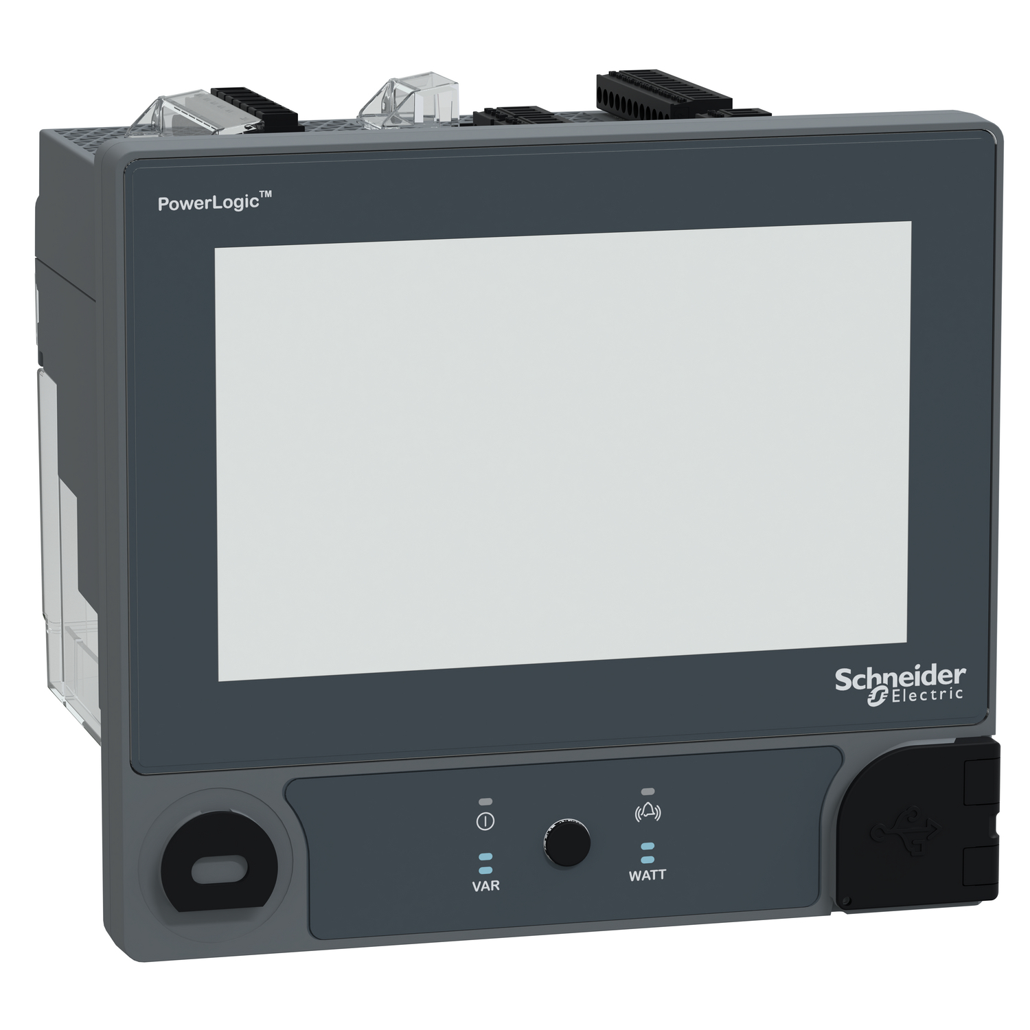PowerLogic? ION9000T meter, HSTC, DIN mount, 192 mm display, B2B adapter, HW kit