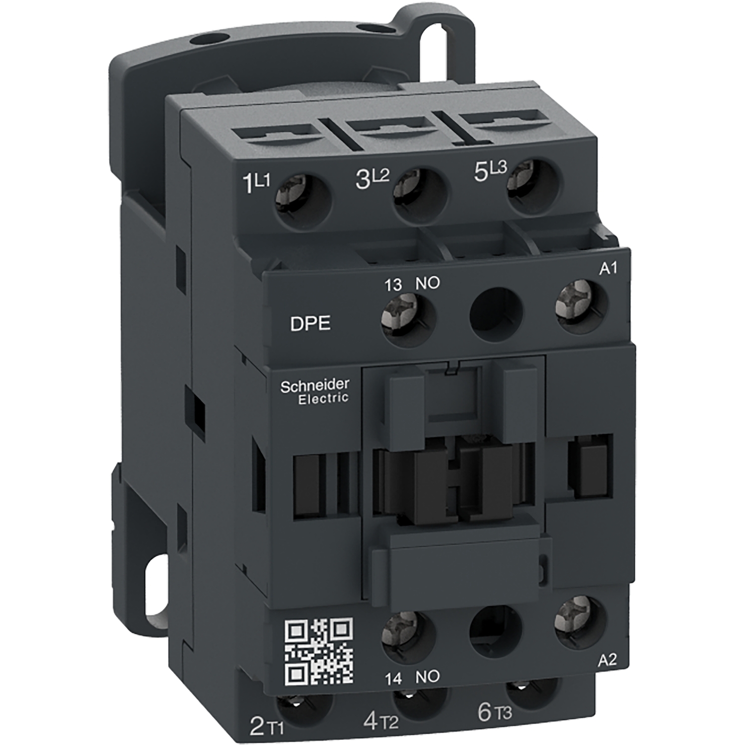 IEC contactor,Easy TeSys DPE,nonreversing,25A,3P,10HP at 480V AC,240V 50/60Hz coil