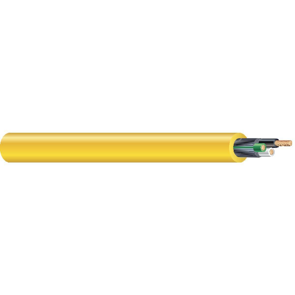 16-26 CU 3/C  BLACK/WHITE/GREEN SOOW YELLOW 105C 600V AMERICAN MUSTANG PAPER 250 FT