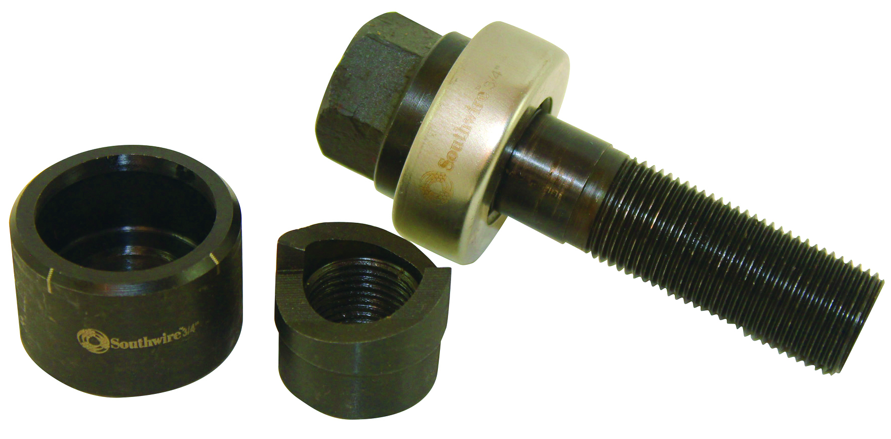 Knockout Punch Draw Studs 3/4 in. features a slug splitting punch in an economical manual ball bearing design.