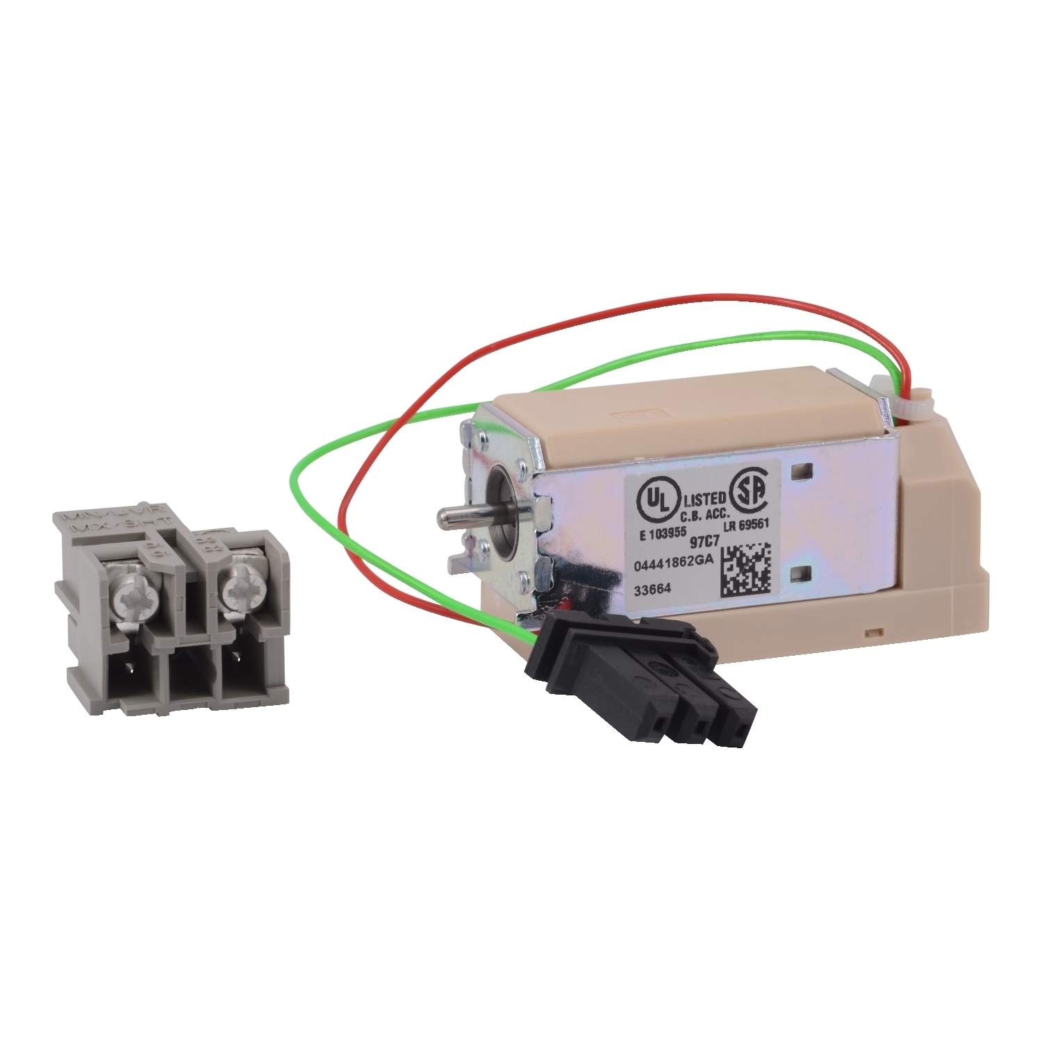 Circuit breaker accessory, PowerPacT M/P/R, shunt trip, 380VAC to 480VAC