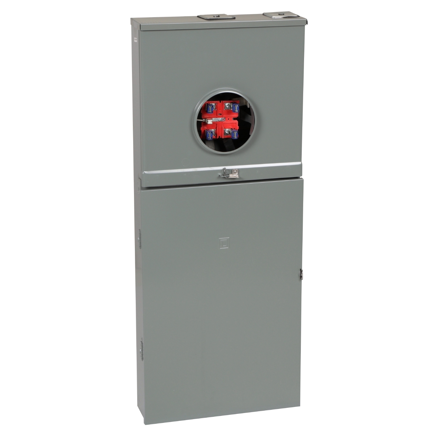 All in one, Homeline, combination service entrance, ringless socket, 200A, surface, 30 spaces, 42 circuits, 22kA SCCR, OH, UG,  no bypass, PON