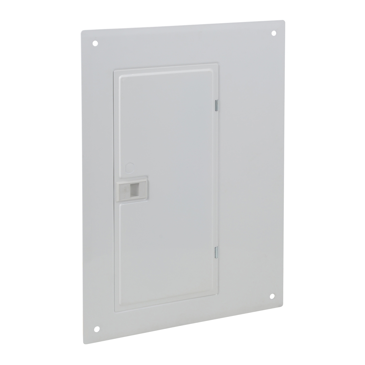 Replacement cover, QO, for 20 space load center, flush, wide gutter, white