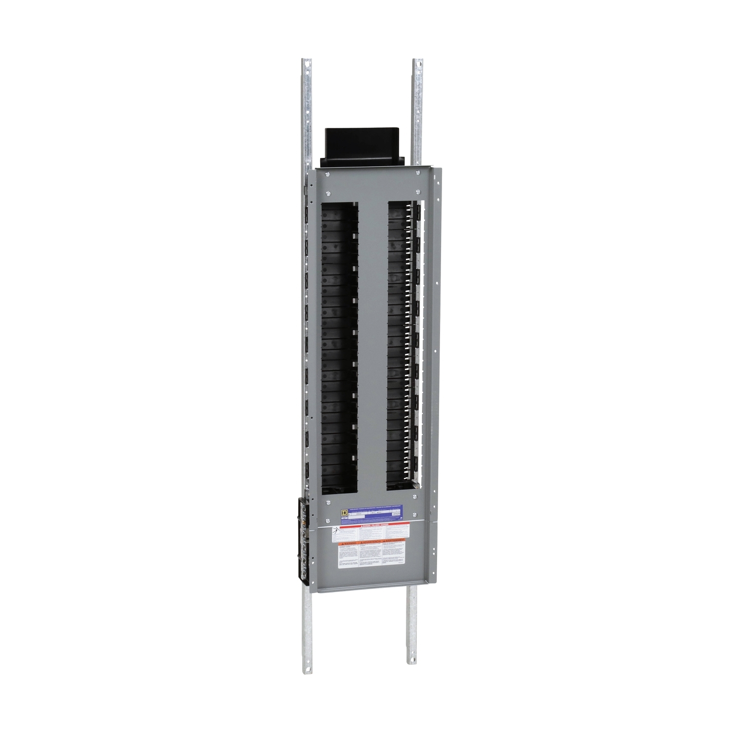 Panelboard interior, NF, main lugs, 400A, Cu bus, Al neutral assembly, 54 pole spaces, 3 phase, 4 wire, 600Y/347VAC max