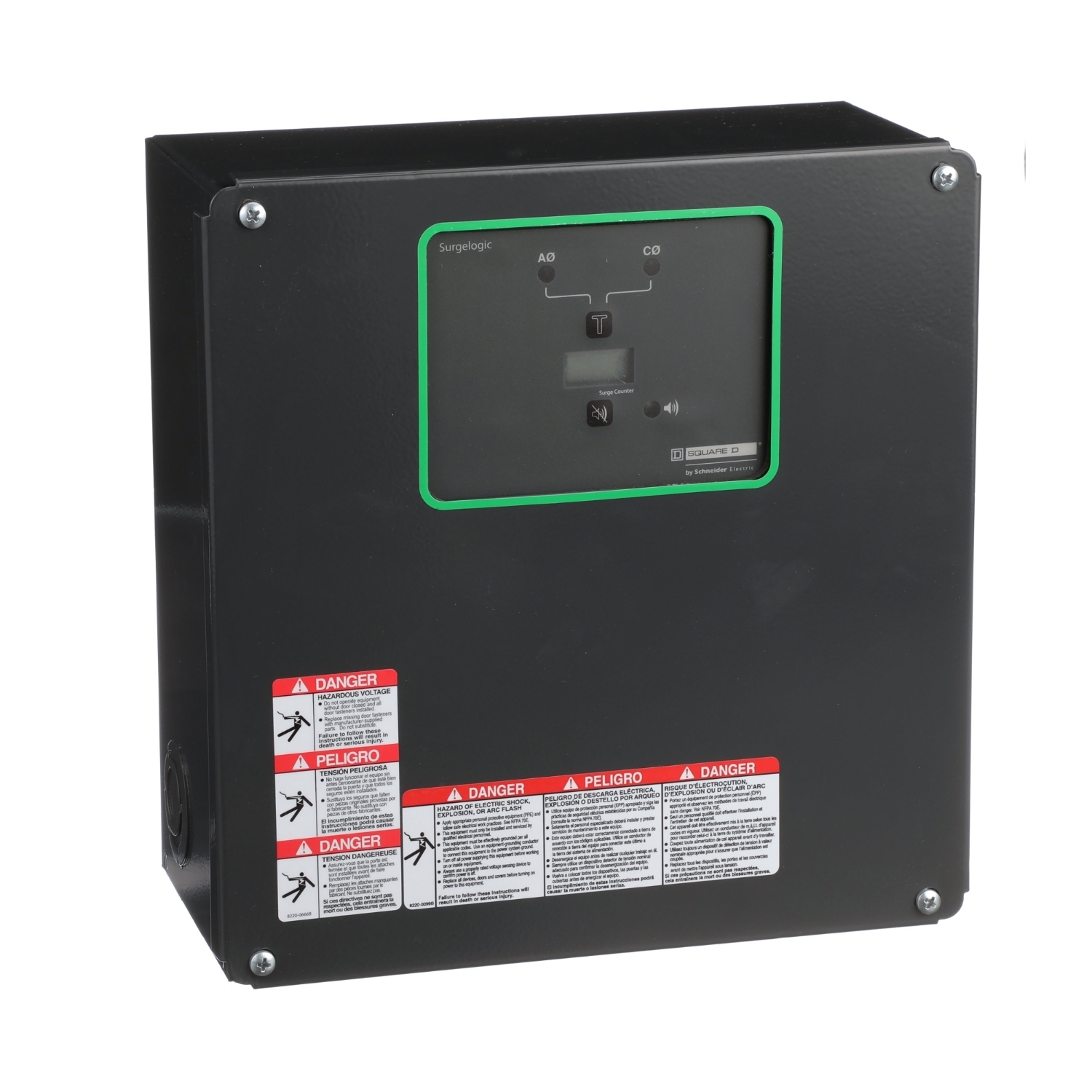 Surge protection device, Surgelogic, 240kA, 120/240 VAC, 1 phase, 3 wire, NEMA 1