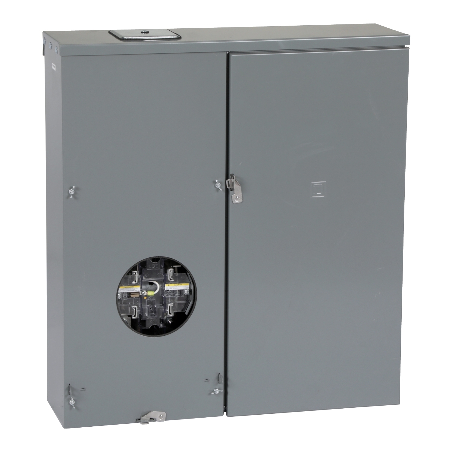 QC816D400SL QO Meter Main, CSED, 400 Amp, 1 Phase, Ringless, 5 Jaw, Lever, OH, UG, Surface, max 8 Spaces, 16 Circuits, Class 320 