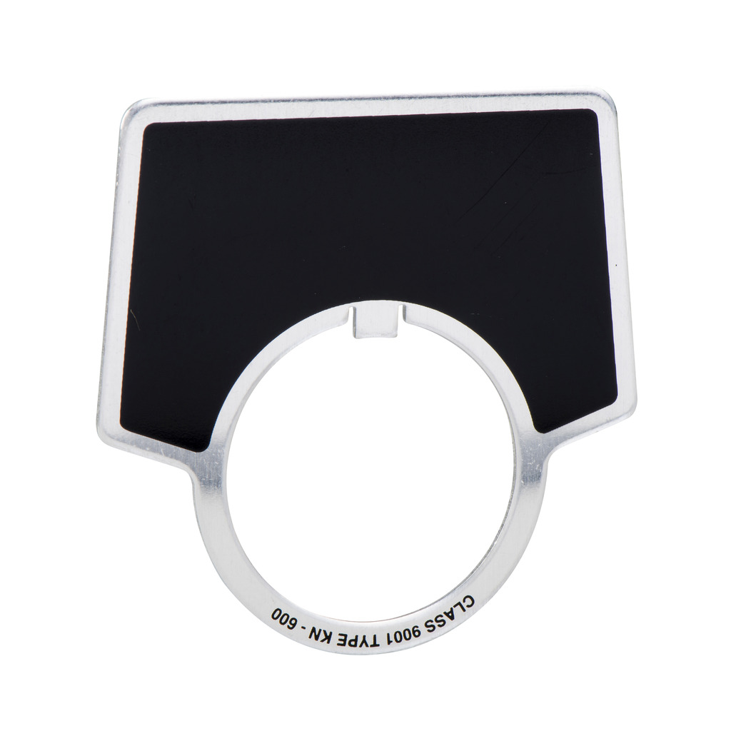 PUSH BUTTON LEGEND PLATE 30MM T-K