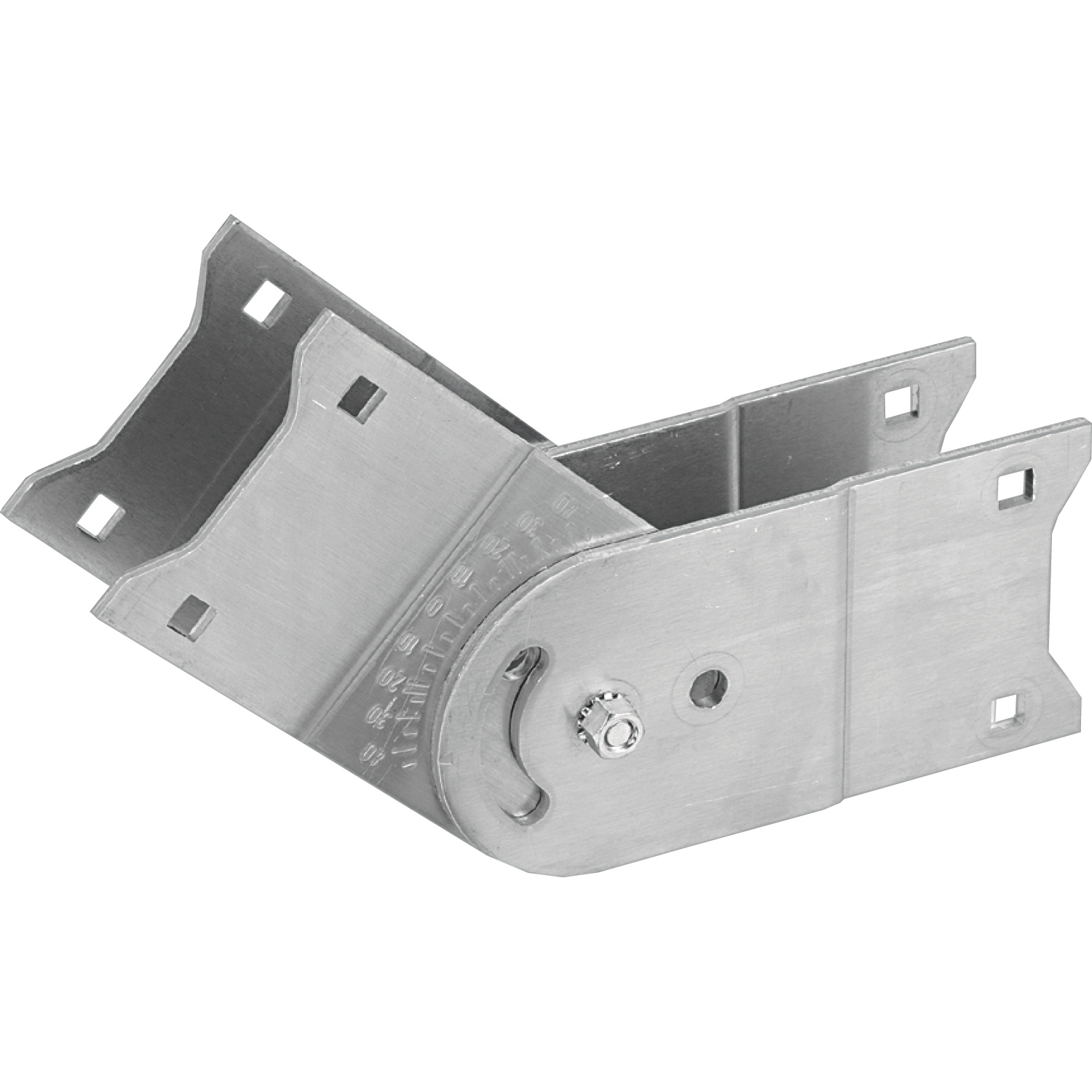 Aluminum 6 inches side rail height vertical adjustable plate
