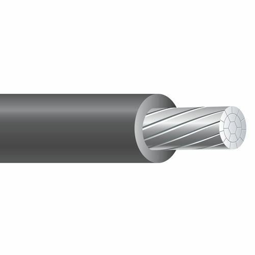 Type USE-RHH-RHW Wire, 250 KCMIL, Black, Aluminum Conductor, 1000 Foot Reel