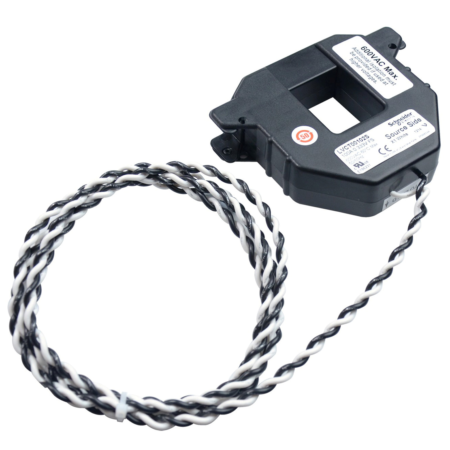 LVCT 300A - 0.333 V output - split core CT - 31 mm x 100 mm