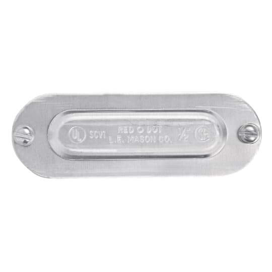 1 inch Stamped Aluminum Cover