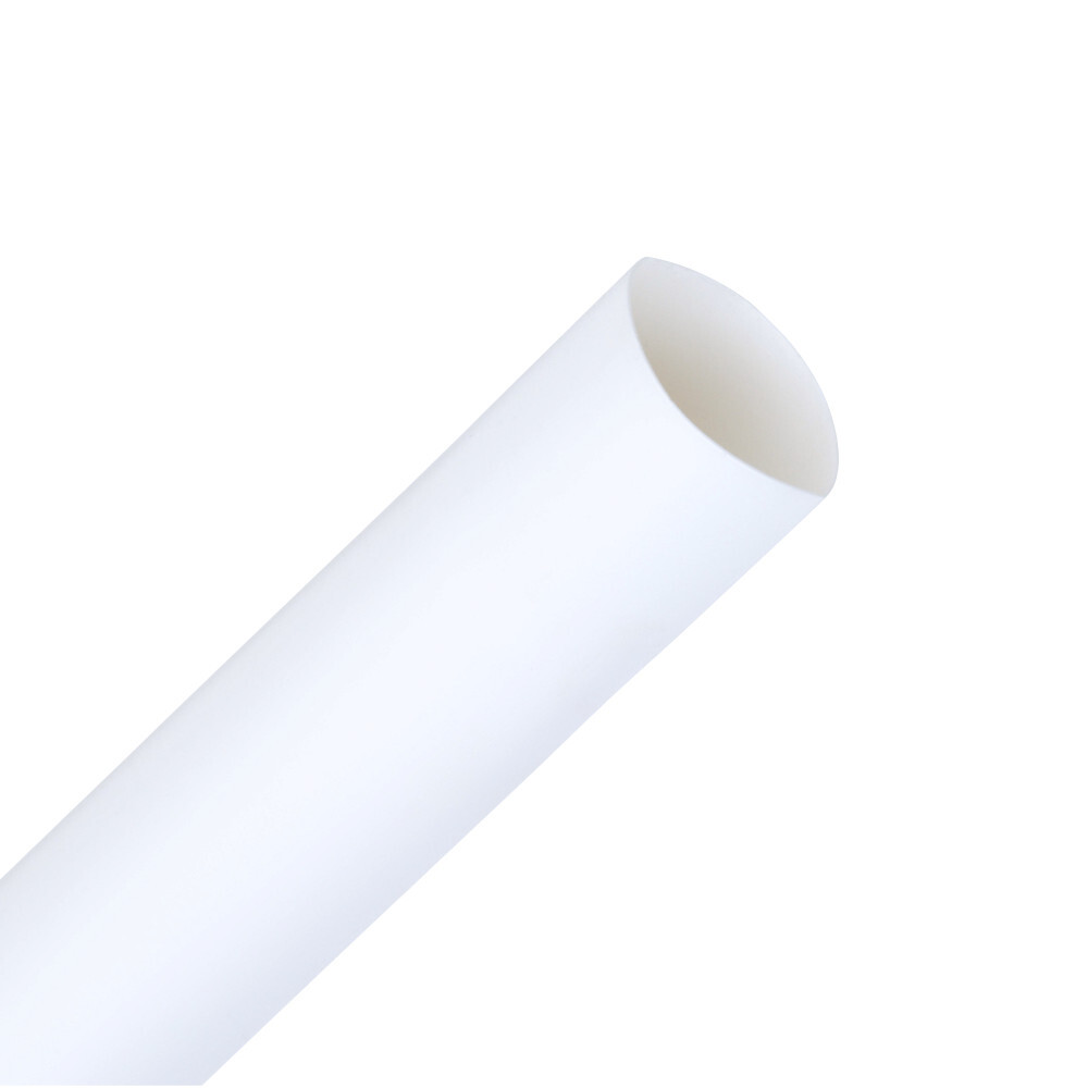 Heat Shrink Thin-Wall Tubing, 3/4 Inch, White, 200 ft Spool