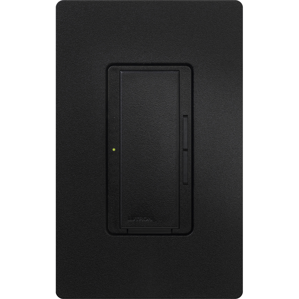 Maestro Dimmer - Satin Finish, Magnetic Low-Voltage, Multi-location/single-pole, 120V/600VA (450W) in midnight