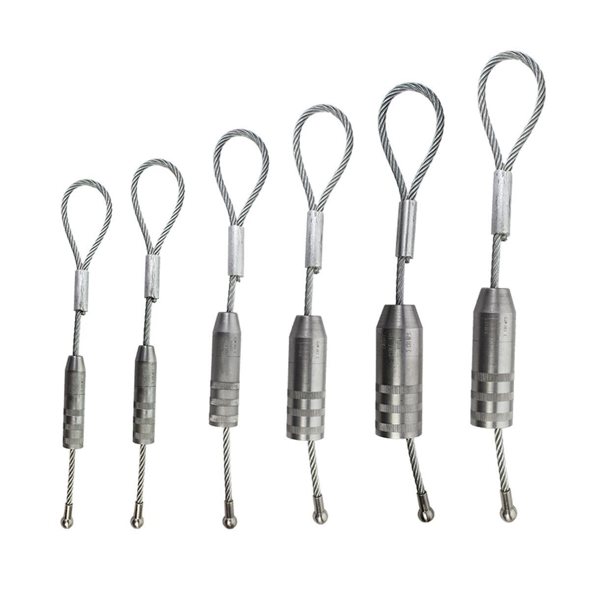 Burndy, COPPER / ALUMINUM: 2/0-4/0 AWG,13 IN LANYARD LENGTH,CRIMPS: 2 CRIMPS,ROTATE EA 180 DEG, Install with 444S and 644 Dieless Series.