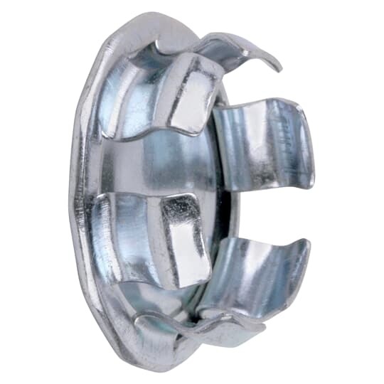 2 Inch Snap-In Blank, Steel-Zinc Plated