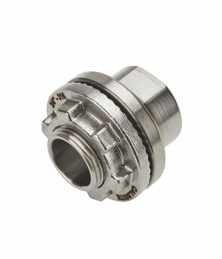 Stainless Steel 316 Line Terminator Hub 3"