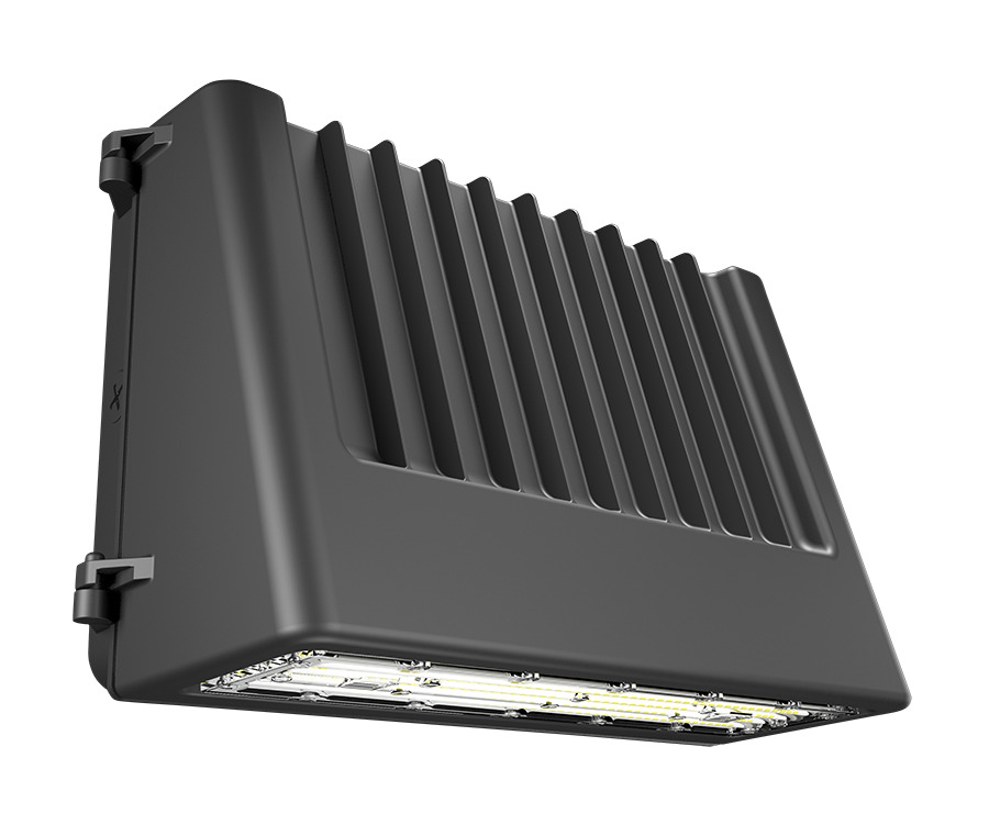SLIM Full Cuttoff 40W select color temperature 3K-4K-5K & photocell Bronze