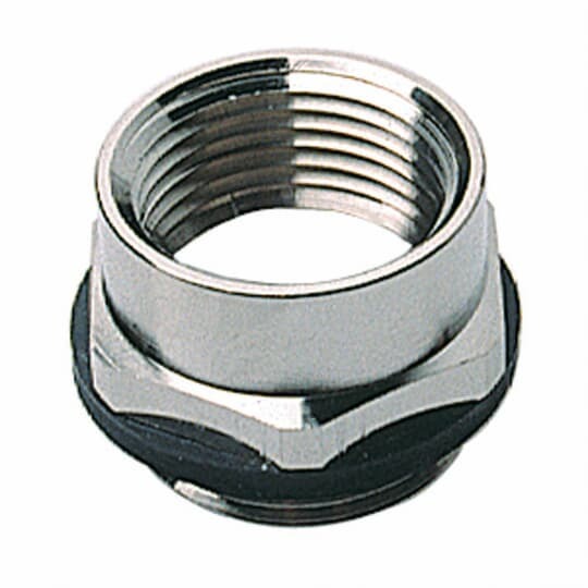 Metric PG29 to 1 Inch  NPT thread adapter.