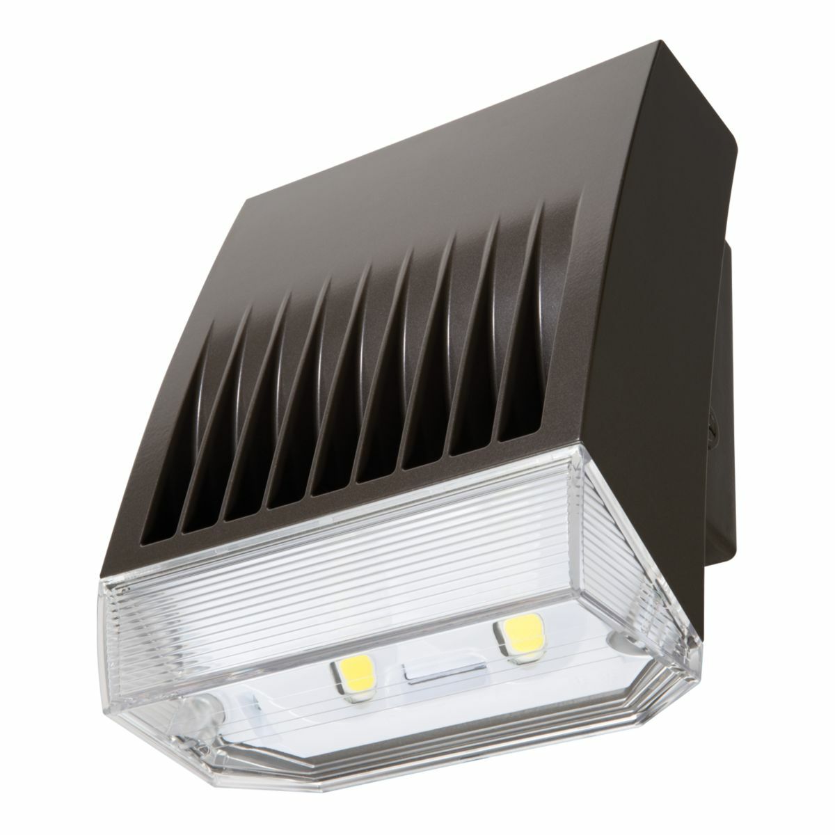 Crosstour MAXX, LED 58W, Wall Mount, Refractive Lens, 5000K, 120-277V, Carbon Bronze, 120V PC
