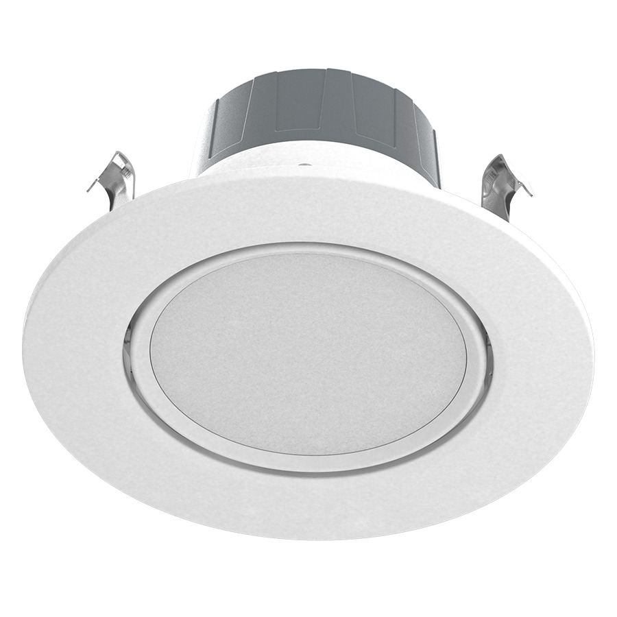 Recessed Downlights 745.66 Lumens Retrofit Adjustable 4 Inches 8W CRI90 Round 5Cct 120V White