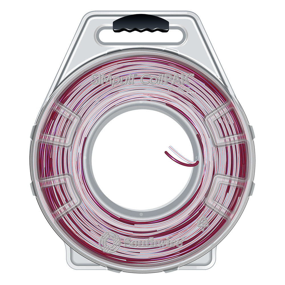 The SIMpull CoilPAK  Wire Payoff provides greater versatility and efficiency to branch circuit installations, eliminating the need for handling bulky spools and all of the setup and energy that go along with them. SIMpull CoilPAK  Wire Payoffs increase both safety and productivity by reducing the physical effort associated with material handling, pulling wire out of the package, and pulling wire through conduit. See Resources section for more information.