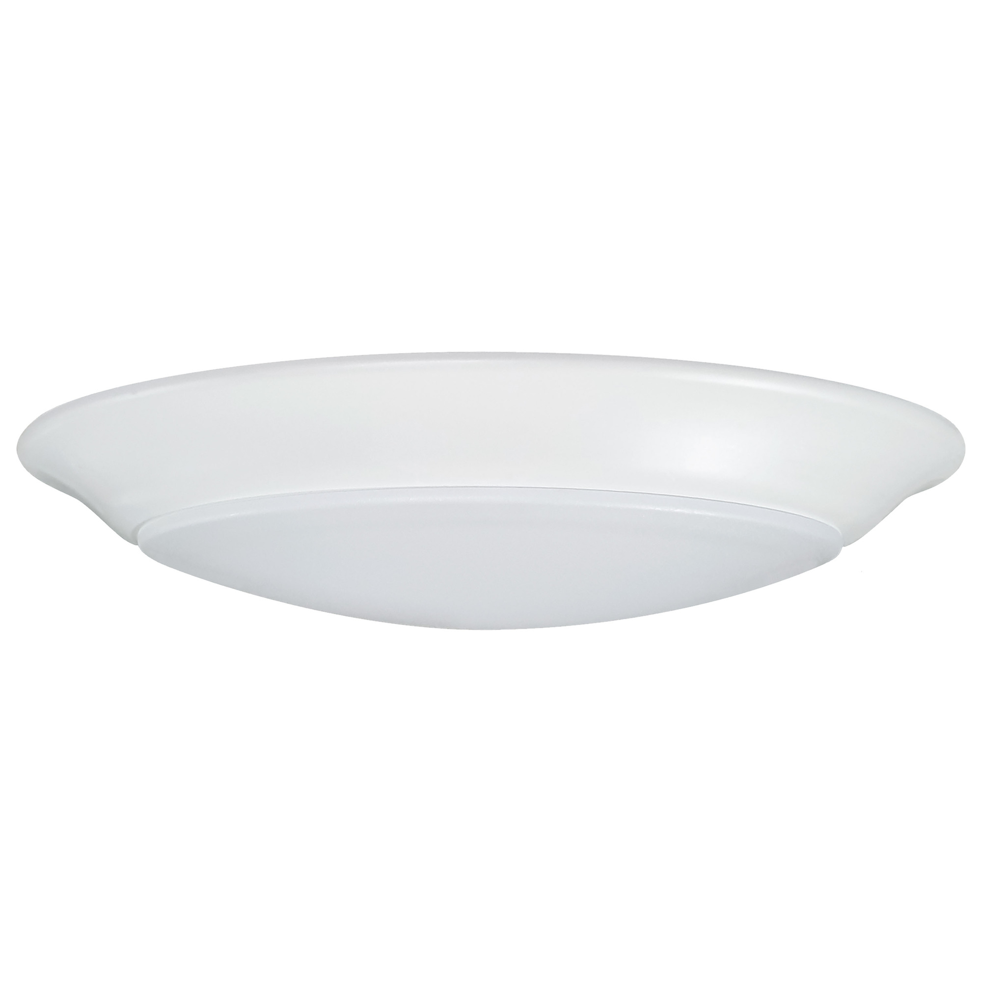 7-Inch LED Disk Light - CCT Selectable 3K/4K/5K - White Finish