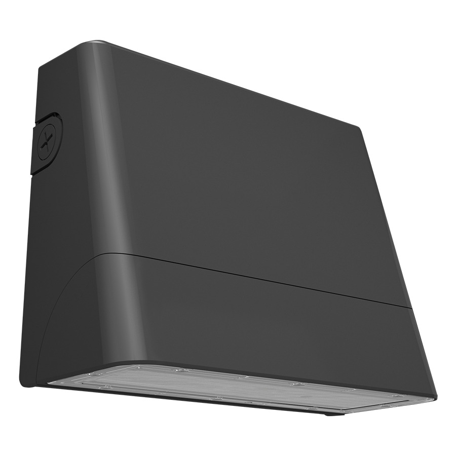 SLIM WALL PACK SMALL 30/25/20/15W 3000K/4000K/5000K ADJUSTABLE OPTIC 0DEG, 15DEG, 30DEG, 45DEG  BRONZE