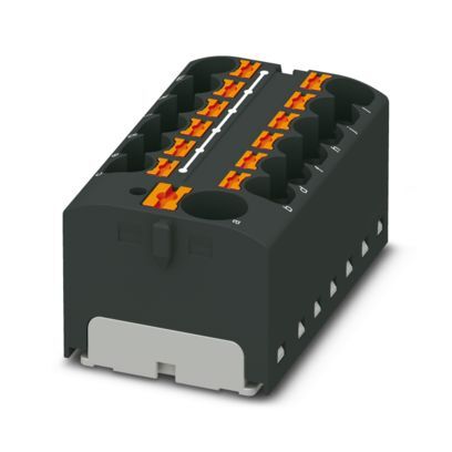 PTFIX 10/12X4 BK Distribution Block
