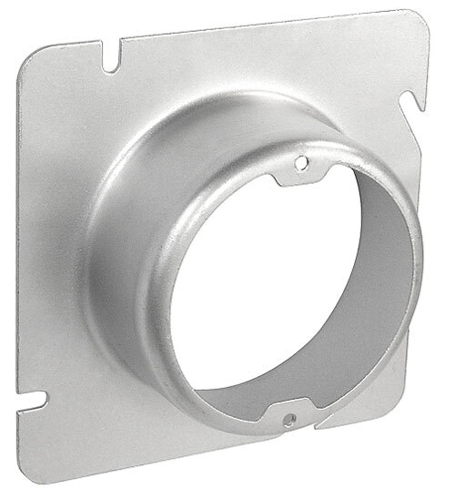 4-11/16 Square to Round Device Ring, 1-1/2 in. Raised