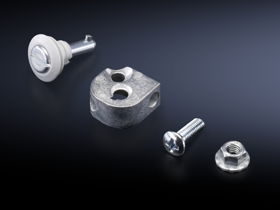Robust quick-release fasteners save time when performing inspection and maintenance. Fitted in the holes in the cover and enclosure bracket, no drilling required Packaging Unit: 12 pc(s).