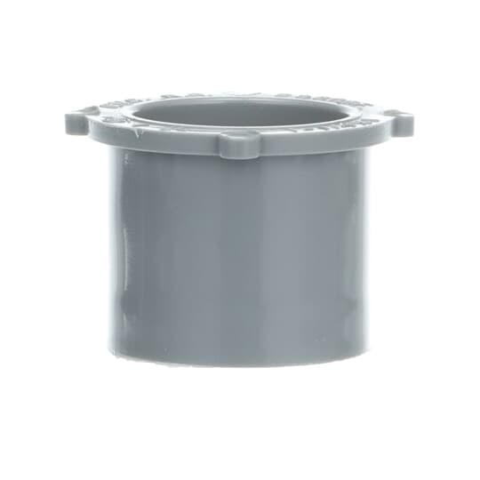 Reducer Bushing, Size 1-1/4 Inch x 1 Inch, Length 1-9/64 Inch, Material PVC, Color Gray, For use with Schedule 40 and 80 Conduit, Pack of 50