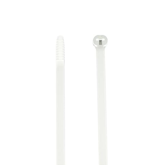 High Performance Cable Tie, Black Color Nylon 6.6, Length of 340mm (13.4 Inches) for Bundle Diameter up to 102mm (4 Inches), Width of 6.86mm (0.27 Inch), Tensile Strength Rating of 534 Newtons (120 Pounds), Operating Temperature of -30 Degrees Celsius (-22 F) to 85 Degrees Celsius (185 F), Bulk Pack