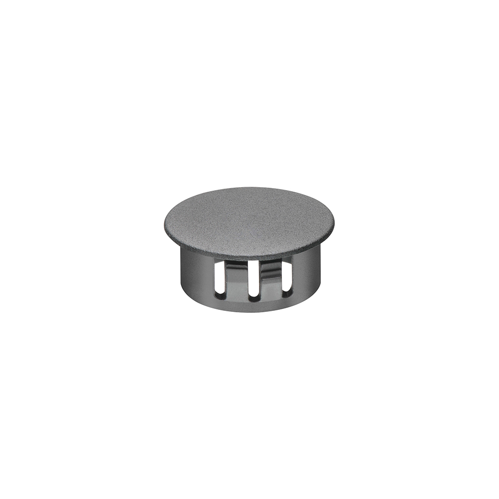 Non metallic snap in knockout bushings. Color Black. Trade Size 3/4".