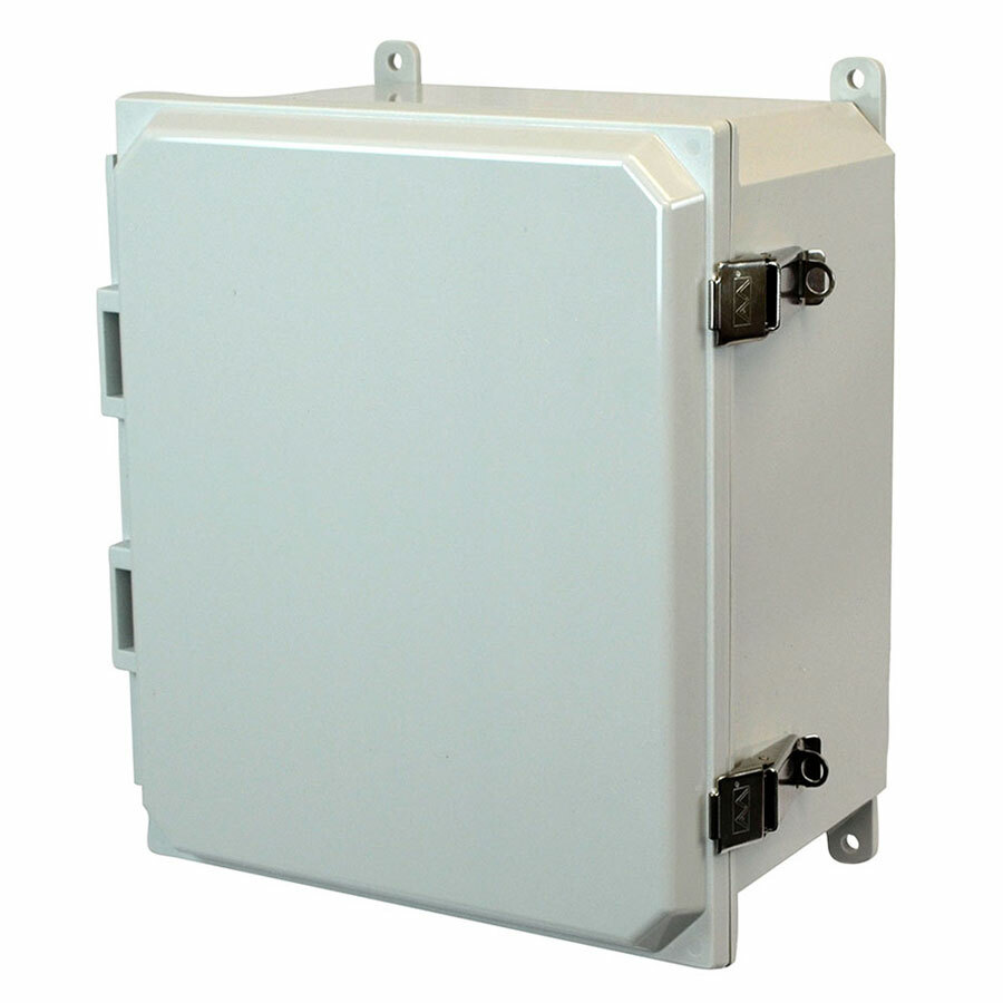 12X10X6 PC ENCL HNG SL CVR FEET