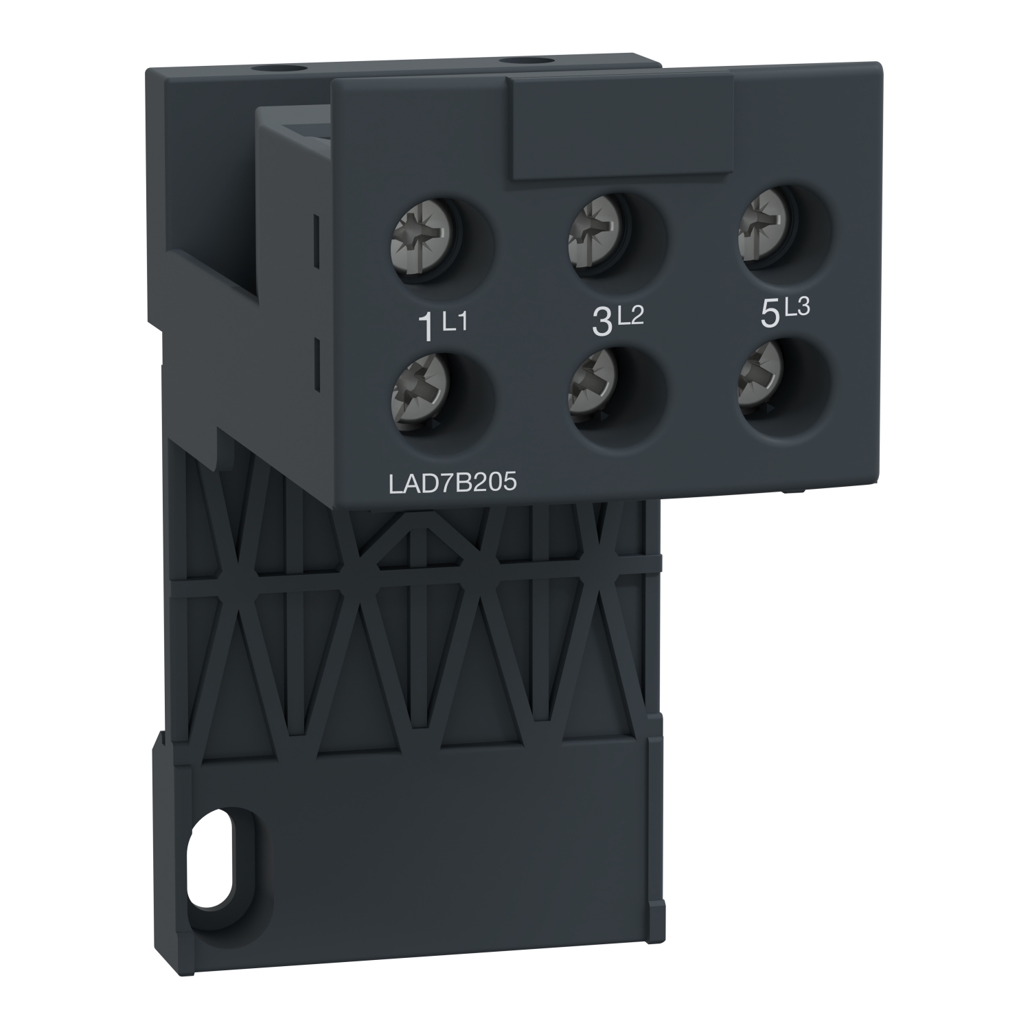 Adapter terminal block, TeSys Deca, for separate mounting of LRD04L-D32L LR3D04L-D32L LR9D01-D32
