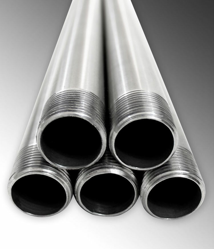 Rigid Stainless Steel 316 Conduit With Coupling 2" Trade Size 10 Feet Long UL Listed UL6A E230584 ANSI C80.1
