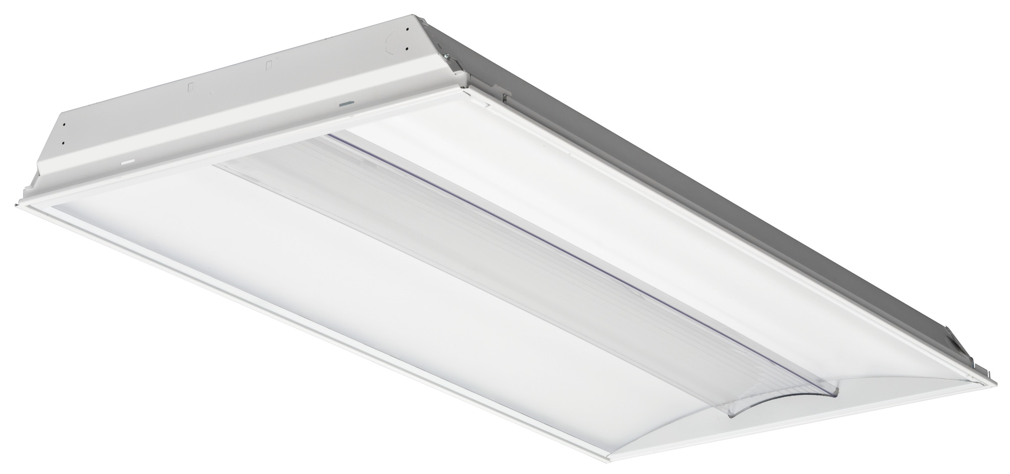 Architectural 2x4 LED troffer, Nominal 4800 lumens, eldoLED dimming 1pct, 80+ CRI, 4000K, SKU - 231NMF