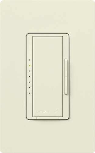 RadioRA 2 Dimmer, Biscuit, Incandescent/Halogen, Magnetic Low-Voltage, Electronic Low-Voltage, Approved LEDs, CFL, Multi-location/single-pole, neutral required, 120V 600W/600VA