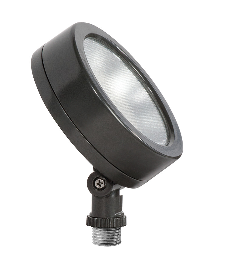 Leslie Bullet Flood, 13W, LED 120V, 5000k, 80 CRI, Bronze