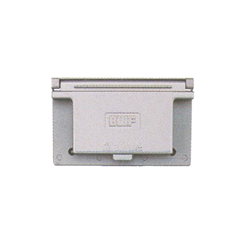 BWF FG-1DCAV 1-Gang Weatherproof Raised Cover, Material: Metal, Rectangle Shape, Number Of Outlet: GFCI Devices, Bronze Color, Construction: Die Cast, Mounting: Horizontal, NEMA Rating: NEMA 3R, Standard: UL Listed, CSA Certified, NEC Article 410-57(B), For Use With Horizontal GFCI Devices