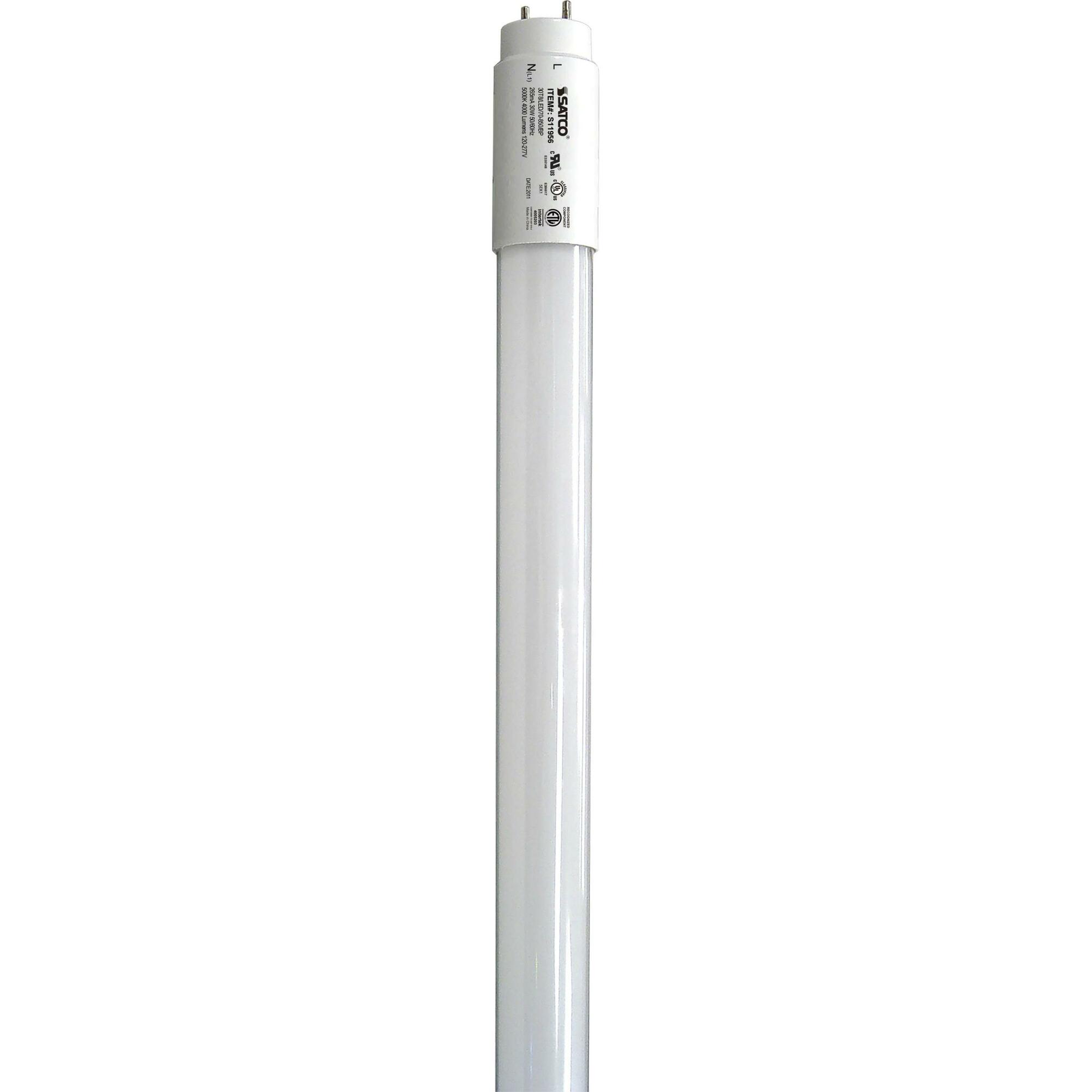 30 Watt T8 LED Type B Ballast Bypass - G13 Bi-Pin Base - 80 CRI - 5000K