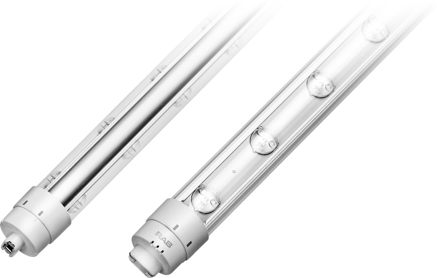 Linear Tubes 5200 Lumens T8 39.5W 8 Feet Plastic 2 Sided 80CRI 6500K Double Ended Wiring Method Ballast Bypass